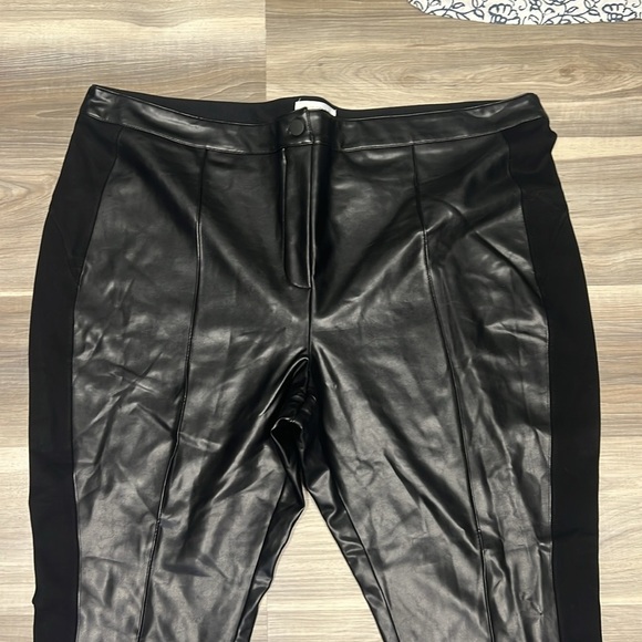 🏁 Addition Elle vegan leather pants size 4X - Picture 4 of 9